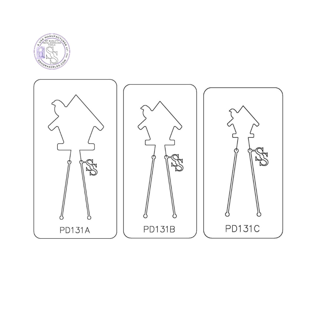 PANCAKE DIE PD131 BIRDHOUSE